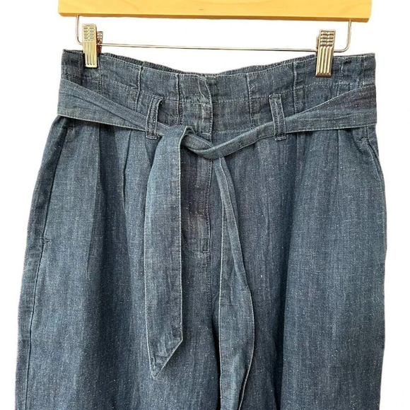 NWT J. Crew Women's Chambray Paperbag Jeans Size 2 - Picture 6 of 7